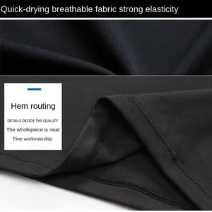 Wholesale Custom Soft Highneck Long Sleeve Fitted <b>Compression</b> <b>Shirt</b> <b>Men</b> UPF50 Breathable Quick Dry Fitness Gym <b>Shirt</b> - Product Image 5