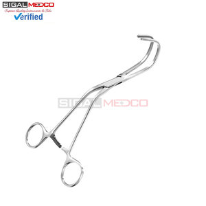 Pinzas Quirúrgicas Vascularizadoras Toracocardiovasculares, Pinzas Atraumáticas Curvas Manuales para Cirugía Cardíaca y Vascular - Product Image 2