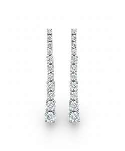 Diamante de Corte Redondo para Mujer, Diamante Cultivado en Laboratorio - Product Image 1