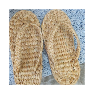 Chaussons écologiques en jacinthe d'eau, faits à la main, tissés, pour hôtel et spa - Product Image 2