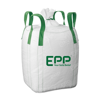 Sacos a granel FIBC de bajo costo, aprobados por la ONU, formables, laminados, de 1000 kg, tipo Super Sack, Jumbo Bag para peróxidos orgánicos y residuos de jardín