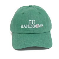Casquette de baseball en sergé 100% coton, logo textuel léopard brodé en relief, style Dad Hat, réglable, non structurée, vintage, vente en gros