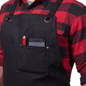 Elegante delantal de cuero para camareros y profesionales de la hostelería con un ajuste ceñido y un acabado de apariencia profesional. - Product Image 4