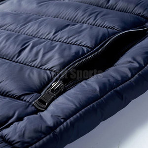 Plus Size <b>Long</b> Sleeve Lightweight <b>Men</b> Puffer <b>Jacket</b> Perfect For Daily Casual Wear And Cool Weather Winter <b>Jacket</b> - Product Image 4