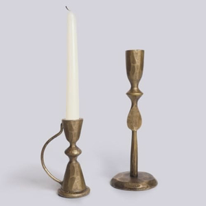 เชิงเทียนทองเหลือง ดีไซน์โลหะทนทาน งานแฮนด์เมด ตกแต่งบ้าน - Product Image 5