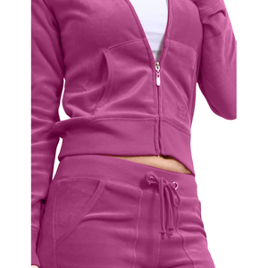 Women Color Blocked <b>Long</b> Sleeve Knitted <b>Top</b> O-Neck Loose Fit Casual Daily Wear Pink <b>Black</b> White Panelled Sweatshirt - Product Image 6