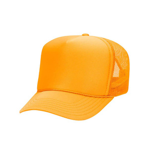 Customized Blue Fashion Trucker Hat Wholesale ODM Custom Foam Mesh Cap Snapback Baseball Hat Unisex Premium Quality - Product Image 2