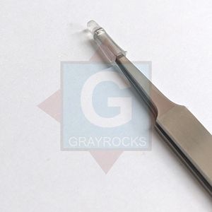 Pince à maintenir les anneaux dentaires en argent Gray Rocks avec poignée rembourrée de luxe, instrument manuel de classe I, outil chirurgical certifié CE - Product Image 5