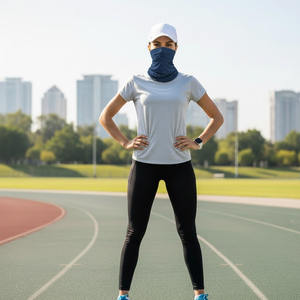 Hiyab Instantáneo de Alta Calidad, Diseño de Gorro Pakistaní con Botones y Pañuelo para la Cabeza, Logotipo Personalizado, Hiyab Nida Sostenible, Máscara Niqab - Product Image 1