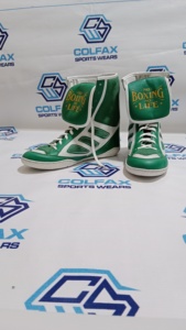 Chaussures de boxe professionnelles en cuir à lacets, maille antidérapante, légères, respirantes, confortables, pour sports de plein air, lutte, Muay Thai - Product Image 5