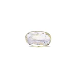 Natural Yellow Sapphire 4.23 Carat Oval Cut Loose Gemstone for Fine Jewelry - Product Image 2