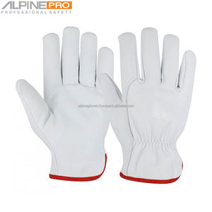 Guantes de Trabajo de Cuero para Conductor de Alpine Industries, Cómodos, Transpirables y Seguros, con Forro de Algodón, Venta al Por Mayor de Fábrica OEM - Product Image 2