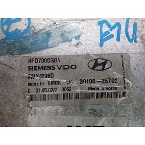 Unidad de Control del Motor para Sonata NF 2004-2008, Usada, ORIGINAL, 3911025702 - Product Image 5