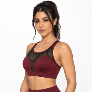 Sujetador deportivo con material de secado rápido, ajuste seguro y comodidad transpirable para correr, entrenamiento físico y actividades de gimnasio. - Product Image 3