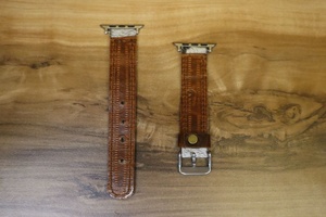 สายนาฬิกาหนังวัวแบบคาดผมทำด้วยมือสำหรับสมาร์ทวอทช์เครื่องประดับแฟชั่นตะวันตก - Product Image 4