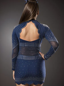 Créez Votre Propre Tenue d'Équipe : Uniforme de Cheerleading en Tissu Doux pour l'Entraînement - Product Image 1