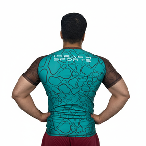 Meilleures ventes : Rashguard à manches courtes, dernière conception, pour MMA, couleur unie, Rashguards à manches courtes - Product Image 6