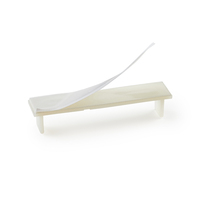 Attaches-câbles en plastique Essentra Natural UL94 V2 Nylon 6/6 à fixation par vis, attaches-câbles plats FCRC