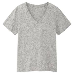 Camiseta Oversize de Corte Cuadrado para Mujer de TAYUMA INDUSTRIES, Algodón y Poliéster, Cuello Redondo, Hombros Caídos, Logotipo Personalizado, Diseño a Cuadros Ecológico - Product Image 3