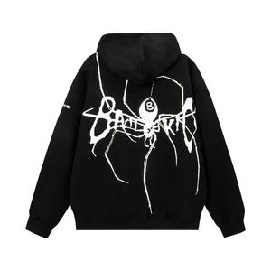 Sudadera con Capucha Extra Grande para Hombre de Alta Calidad, con Logotipo Personalizado, Diseño Transpirable con Forro, Tejido de Punto, Resistente al Viento - Product Image 6