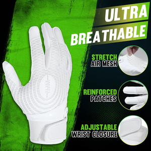 ถุงมือรับบอลอเมริกันฟุตบอล Pro Grip คุณภาพสูง ฝ่ามือเหนียวแน่น สีและโลโก้ปรับแต่งได้ น้ำหนักเบา - Product Image 3