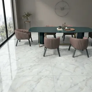 Carrelage en porcelaine 60x120 de luxe au design moderne pour salle de bain et salon, surface brillante découpée au laser, haute qualité, prix bas, adhésif inclus - Product Image 2