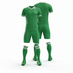 Ventes en gros de maillots de football pour hommes personnalisés, pas chers, 100% polyester, respirants, ensembles de maillots de football, sublimation, service OEM pour adultes - Product Image 4