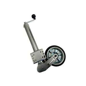 Nouvelle <span class=keywords><strong>roue</strong></span> de <span class=keywords><strong>jockey</strong></span> semi-<span class=keywords><strong>automatique</strong></span> robuste de 8/9 pouces, capacité 150-500 kg, à montage sur bride, <span class=keywords><strong>roue</strong></span> de remplacement pour pièces de remorque - Product Image 2