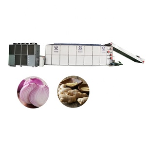Usine chinoise automatique contrôlée PLC traitement des aliments maille ceinture sèche Machine haute capacité pour gingembre poivre abricot séchage - Product Image 4