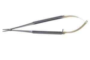 Portaagujas de Acero Inoxidable Barraquer, Curvatura Moderada, Fino, 10 mm, Uso Manual en ORL, Certificado CE, Venta Caliente por Dentavex - Product Image 3