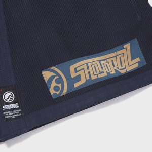 Kimono de Jiu-Jitsu Brésilien Shoyorol pour Homme, Bleu Marine, Coton, Coupe Classique, Tenue de Judo Durable, Taille Adulte - Product Image 5