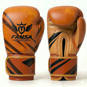 High Quality Breathable Boxing Training Gloves with for Closure and <b>Hook</b>-and-Loop Wrist <b>Plastic</b> Material - Product Image 6