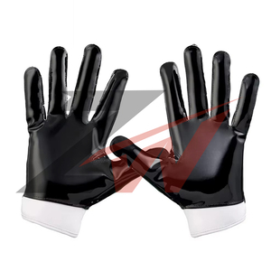 Lightweight Durable American Football Receivers Gloves <b>Sticky</b> Grip Silicone Youth Football Receiver Gloves for Kids Training - Product Image 3
