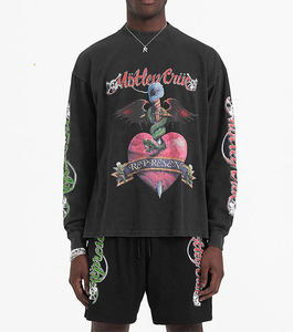 เสื้อสเวตเชิ้ตคุณภาพสูงปี 2026 เสื้อสเวตเชิ้ตสตรีทแวร์สุดเทรนด์ใหม่ เสื้อสเวตเตอร์ผู้ชายทรงโอเวอร์ไซส์ เสื้อสเวตเชิ้ตสั่งทำพิเศษ เสื้อสเวตเชิ้ตไหล่ตก - Product Image 3