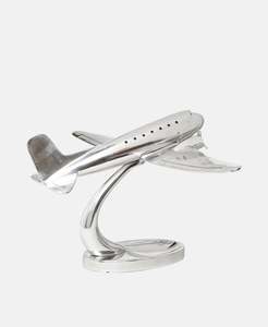 Modelo de Avión Fundido a Presión con Recubrimiento de Níquel, Escala 1:100, con Base, Objeto Decorativo, Accesorios para Oficina y Hogar, Decoración de Interiores - Product Image 5