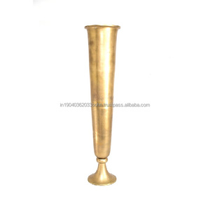 Jarrones de Metal de lujo de moda en diseño personalizado y acabados hechos a mano para jardín, boda y decoración del hogar, jarrones de flores - Product Image 5