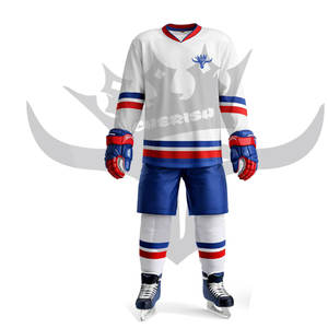 Uniformes de Hockey sobre Hielo para Equipos con MOQ Bajo, Paquetes de Uniformes de Hockey sobre Hielo para Entrenamiento Juvenil, Uniformes de Hockey sobre Hielo en Oferta - Product Image 2