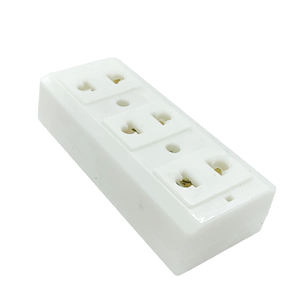 Appareils électriques prise incassable OMINSU 3 prise à deux broches avec lumière active 220-250V - Product Image 3