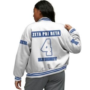 Chaqueta Bomber de Invierno Zeta Phi Beta con Patrón de Letras, con Capucha e Impermeable - Lista de los Mejores Resultados de Búsqueda - Product Image 5