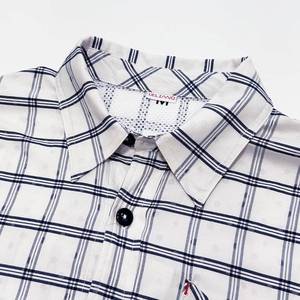 Casual Loose Fit Wicking Anti-UV Vent Back Plaid <b>Shirt</b> - Product Image 4