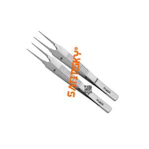 Micro Suture Attachant Forceps LAZAR 15.5 CM Instruments De Microchirurgie En Acier Inoxydable Manuel CE Certifié Haute Qualité Réputé - Product Image 4