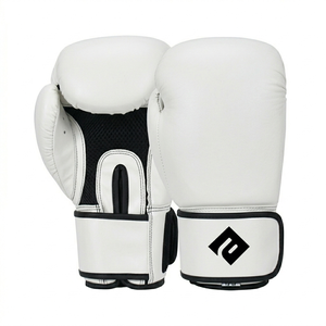 Gants de kick-boxing pour hommes, respirants, avec fermeture au poignet, personnalisables, cuir véritable de haute qualité, unisexe, Pakistan - Product Image 3