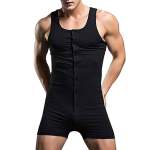 Hot Selling <b>Men's</b> Wrestling <b>Singlets</b> Spandex/Polyester/Cotton Fabric Customizable Colors Sizes Breathable Quick Dry Anti-Wrinkle - Product Image 1