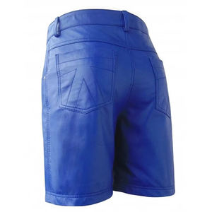 Pantalones Cortos de Cuero para Hombre, Diseño de Moda, Logotipo Personalizado, OEM, ODM, Calidad Premium, Producto Profesional, Ropa Urbana - Product Image 5