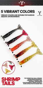 Señuelo de camarón suave <span class=keywords><strong>Takuma</strong></span> de 11.5cm y 10g, de PVC, hundimiento lento, cebo artificial para pesca en agua dulce y salada, ¡el más vendido! - Product Image 3