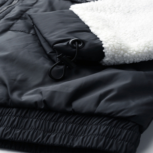 Gilet matelassé d'hiver pour femme, sans manches, col montant, coupe oversize, coupe-vent, chaud et léger - Product Image 4
