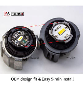 HYUGA หลอดไฟตัดหมอก LED รุ่นใหม่ TF1 รับประกัน 1 ปี 6000K/3000K 30W สำหรับดัดแปลง/อัพเกรด ปี 2020~ CHR SIENTA HILUX - Product Image 2