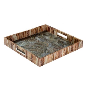 Venta al por mayor personalizable Madre de la bandeja de laca perla opciones de precios competitivos en madera acrílico MDF OEM/ODM Soporte - Product Image 5