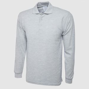 Polo tendance décontracté à manches longues pour hommes, vêtements personnalisés avec logo privé - Product Image 3