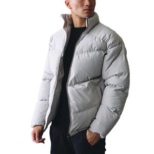 Veste matelassée pour homme de haute qualité, personnalisée, couleur unie, à capuche, pour l'hiver, usage extérieur, best-seller - Product Image 1